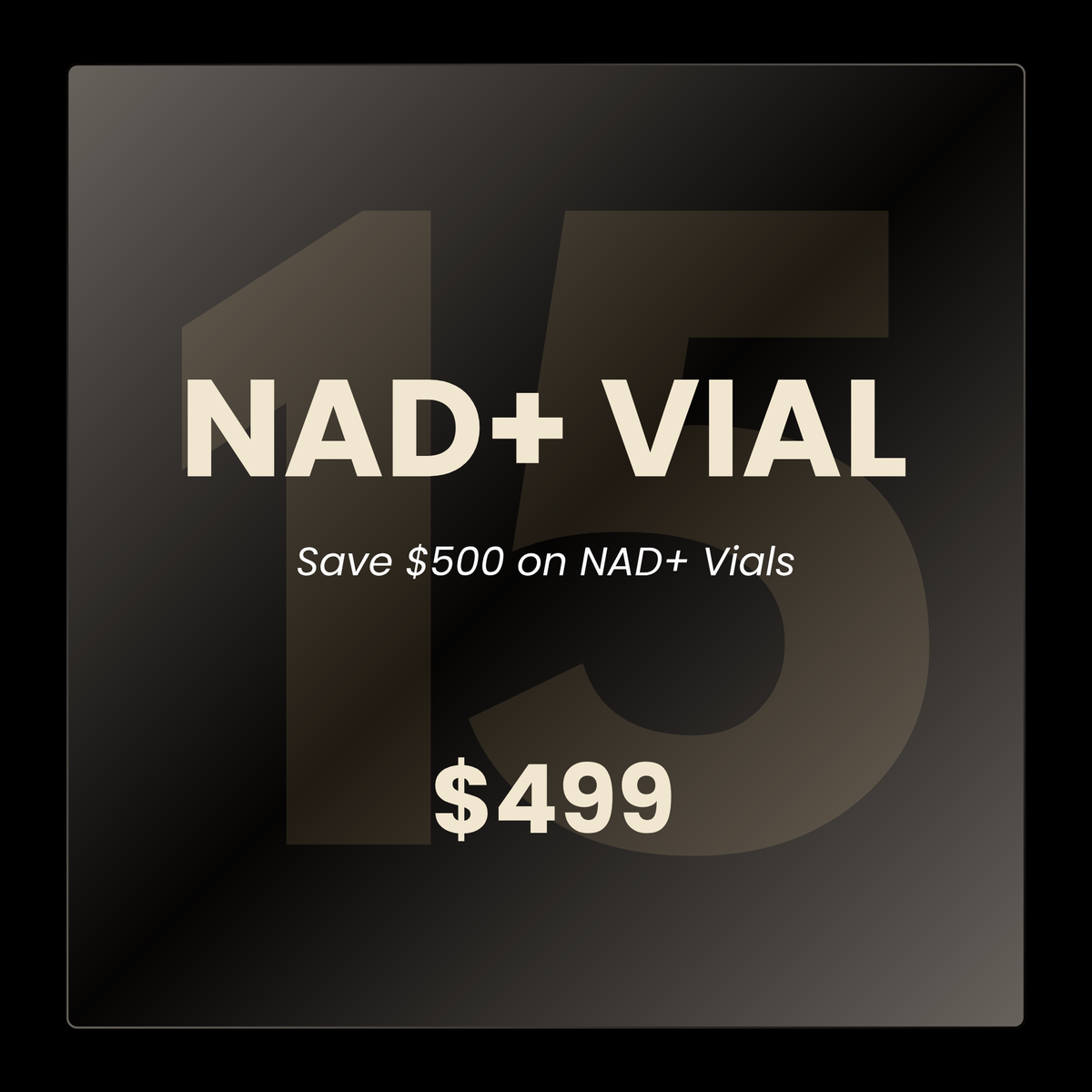 NAD+ Vials