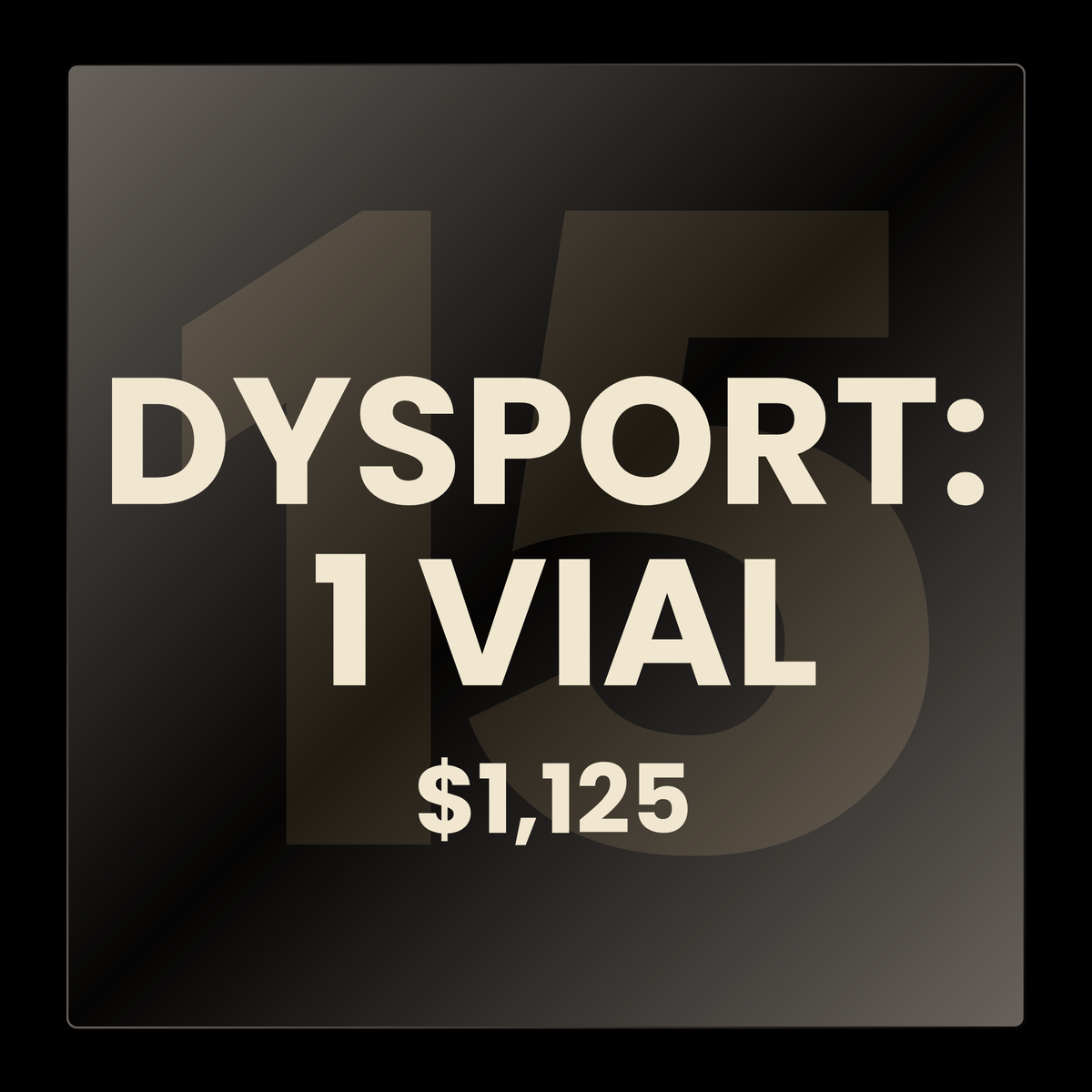 Dysport® – One (1) Vial