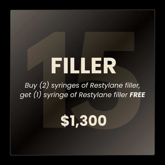 Buy (2) syringes Restylane Filler, Get (1) syringe FREE