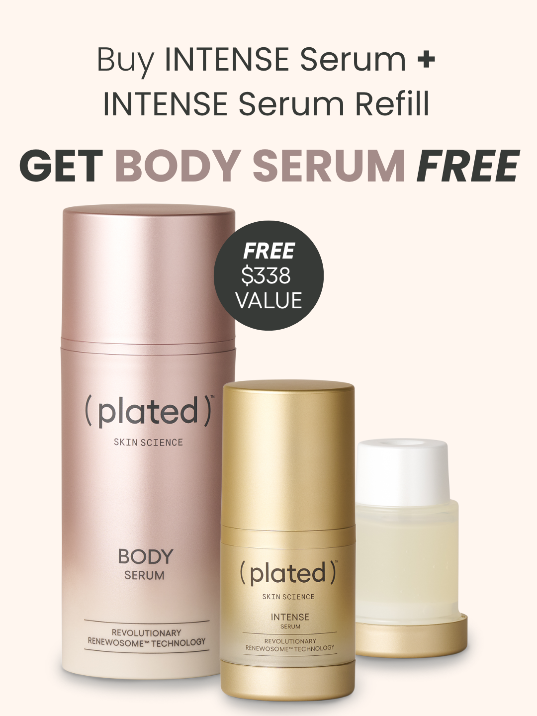 (plated) Body Serum Bundle